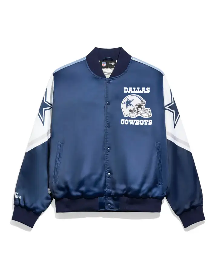 Dallas Cowboys OG Fanimation Bomber Jacket Front