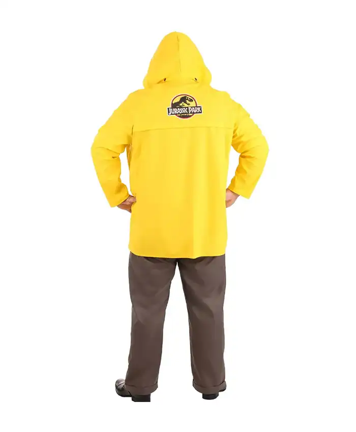 Dennis Jurassic Park Costume Jacket Back