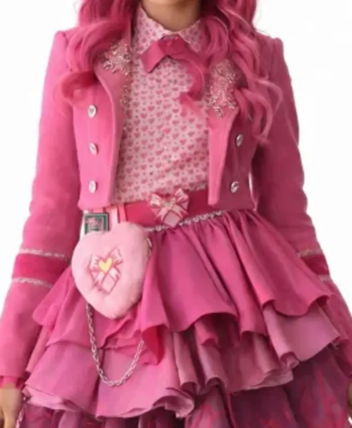 Descendants Wicked Wonderland 2026 Princess Pink Blazer Front