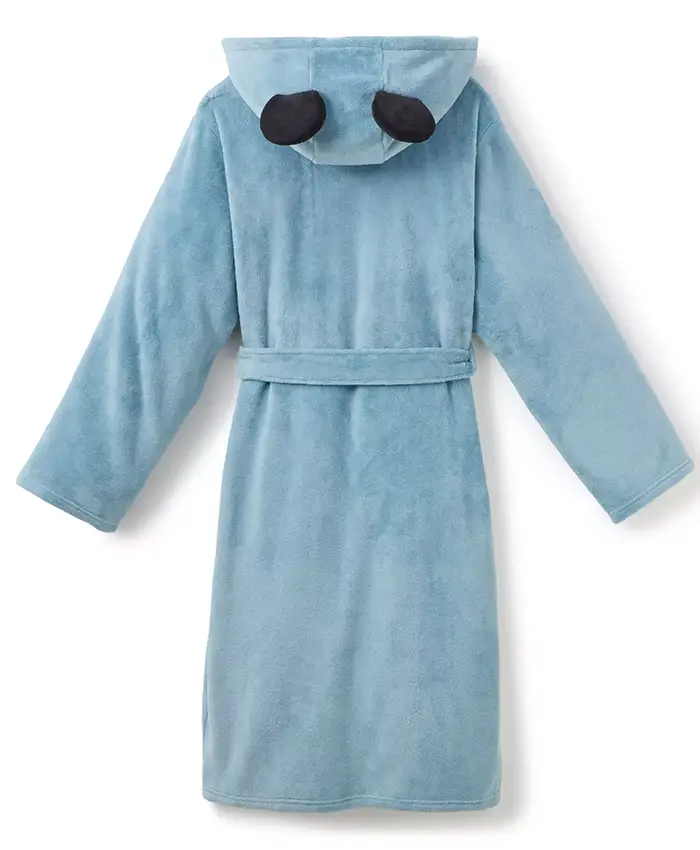 Disney x Mickey Mouse Breakfast Light Blue Robe Back