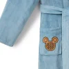 Disney x Mickey Mouse Breakfast Light Blue Robe Side