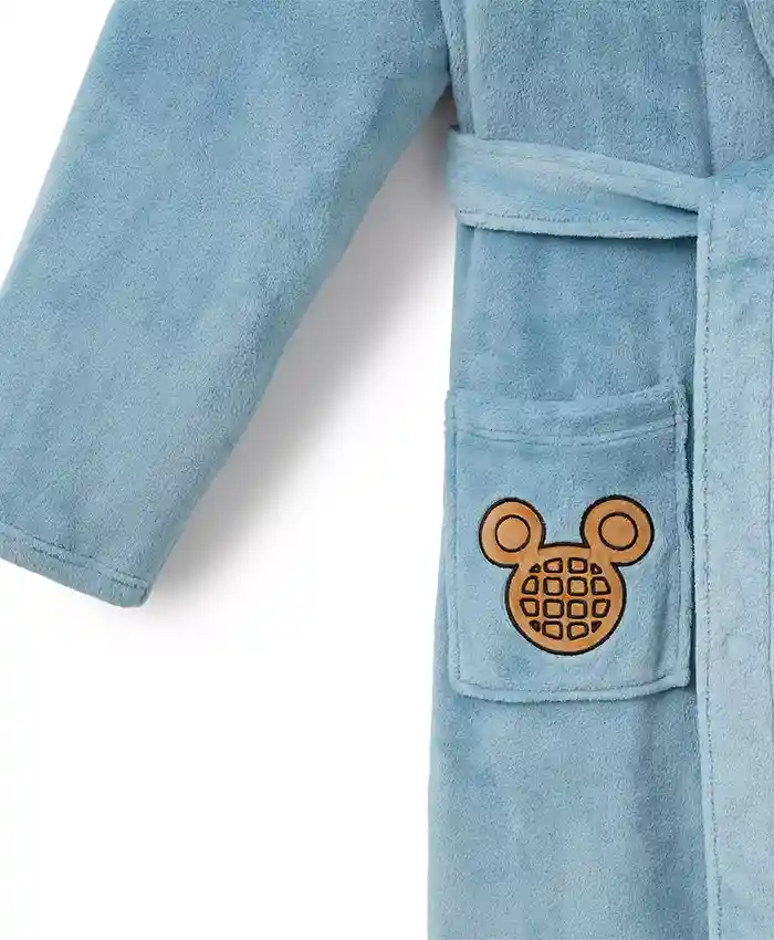 Disney x Mickey Mouse Breakfast Light Blue Robe Side