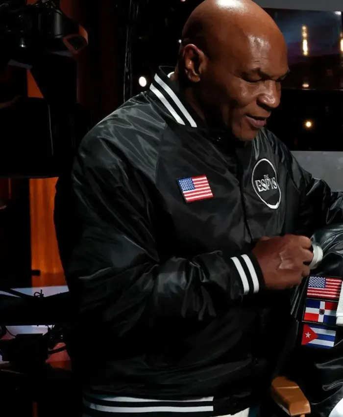 ESPY Awards 2026 Mike Tyson Satin Bomber Jacket
