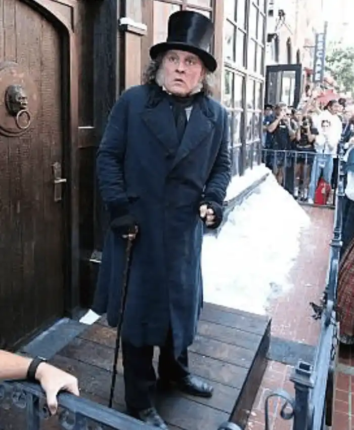 Ebenezer’s Office Activation San Diego Johnny Depp 2026 Comic-Con Trench Coat
