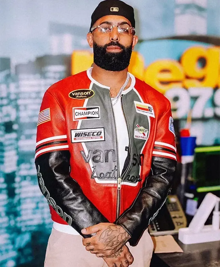 Eladio Carrion JDM Vanson Leather Racing Jacket
