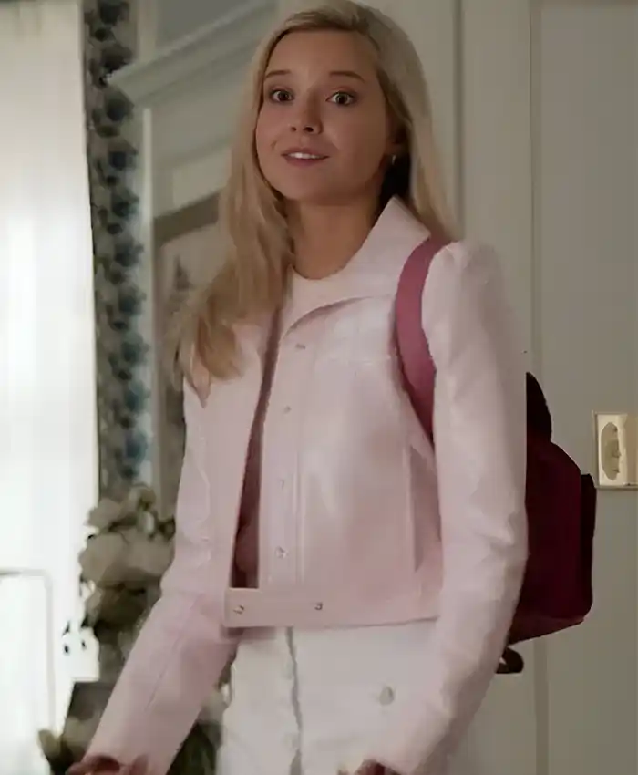 Elle 2026 Elle Woods Cropped Leather Jacket