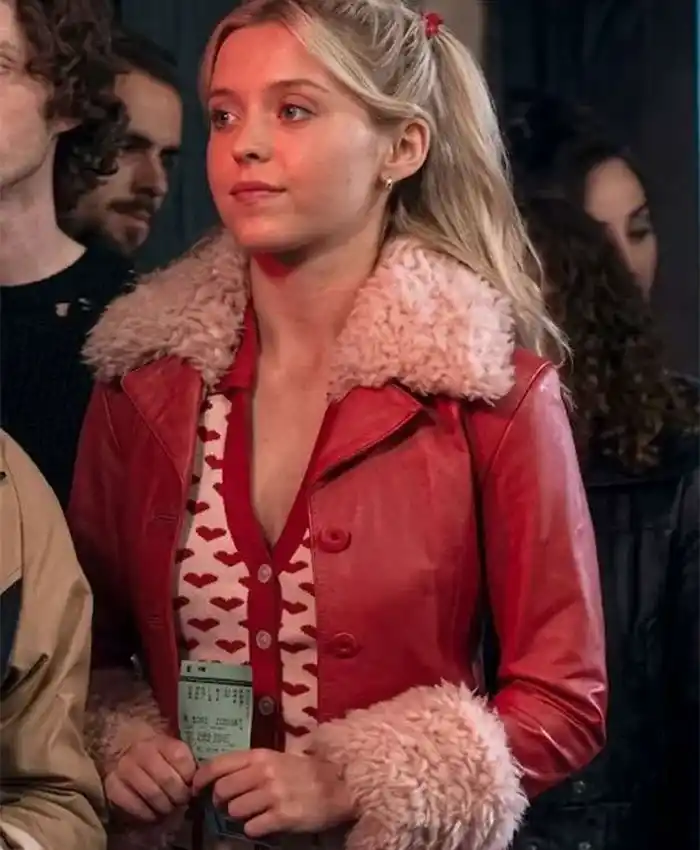Elle 2026 Elle Woods Shearling Leather Jacket