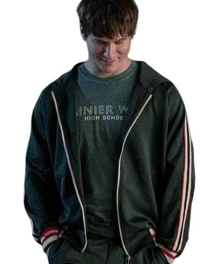 Elle 2026 Jacob Moskovitz Black Track Jacket