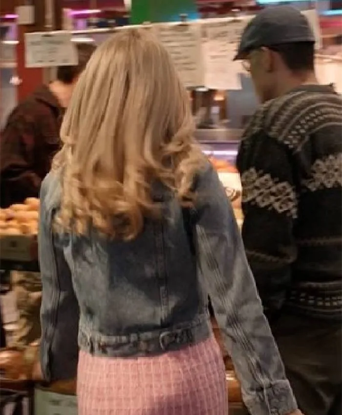 Elle 2026 Lexi Minetree Blue Denim Jacket Back