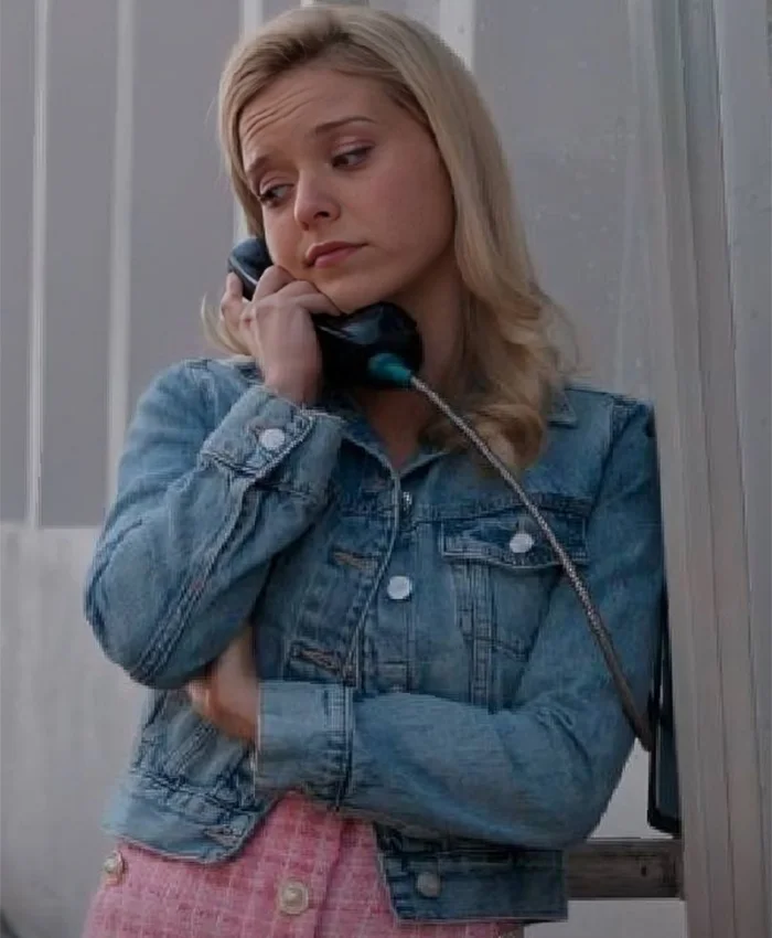 Elle 2026 Lexi Minetree Blue Denim Jacket