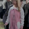Elle 2026 Lexi Minetree Hearts Pocket Varsity Jacket For Sale