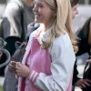 Elle 2026 Lexi Minetree Hearts Pocket Varsity Jacket Side