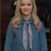 Elle 2026 Lexi Minetree Pan Collar Denim Jacket