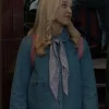 Elle 2026 Lexi Minetree Pan Collar Denim Jacket Front