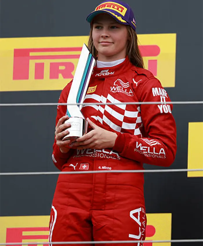 F1 Academy 2026 Chiara Battig Red Racing Jacket For Sale