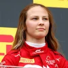 F1 Academy 2026 Chiara Battig Red Racing Jacket Front