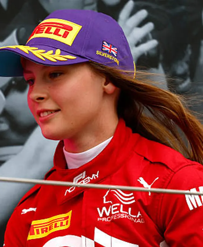 F1 Academy 2026 Chiara Battig Red Racing Jacket Shop now