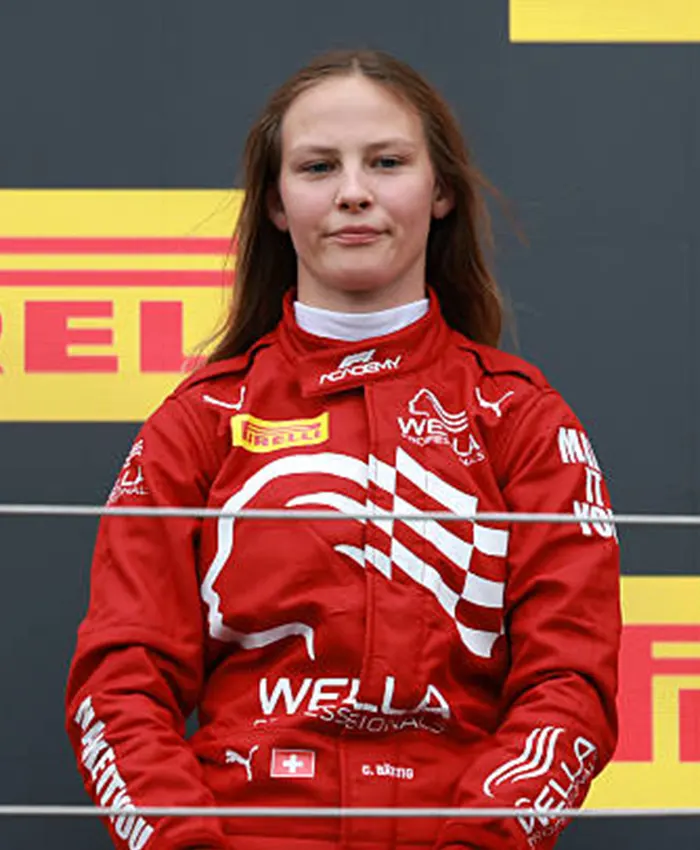 F1 Academy 2026 Chiara Battig Red Racing Jacket