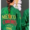 FIFA 2026 Fernanda Gómez Mexico Green Bomber Jacket Back