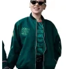 FIFA 2026 Fernanda Gómez Mexico Green Bomber Jacket For Sale