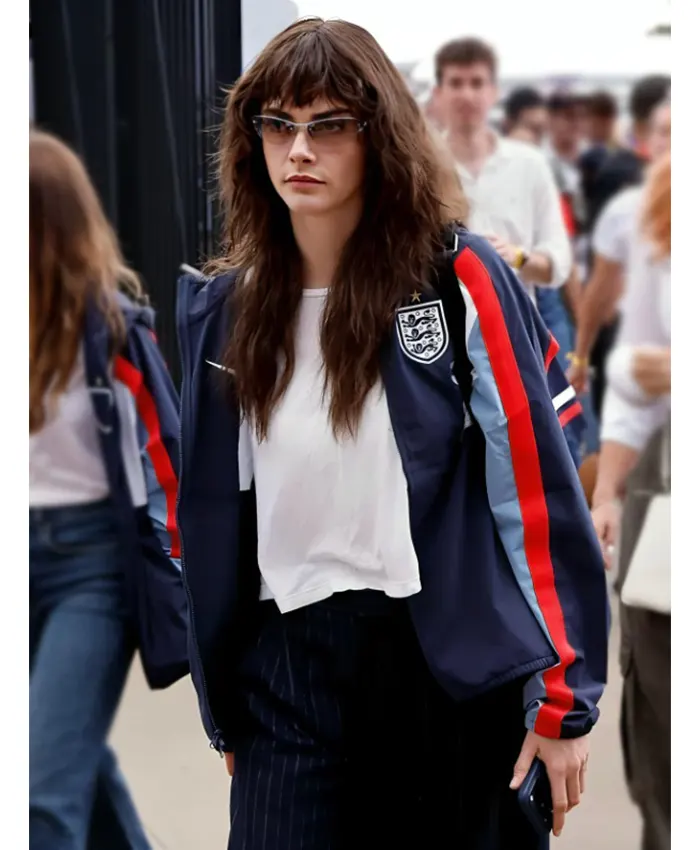 FIFA 2026 Team England Cara Delevingne Jacket For Sale