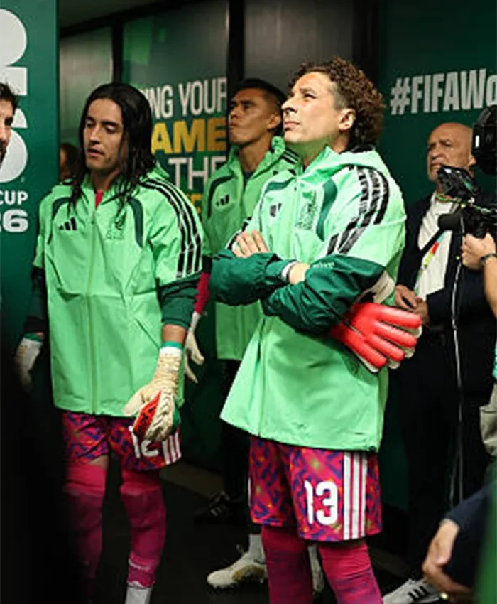 FIFA World Cup 2026 Adidas Football Mexico Tiro Jacket Front