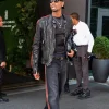 FIFA World Cup 2026 Final Shai Gilgeous-Alexander Gucci Black Leather Jacket