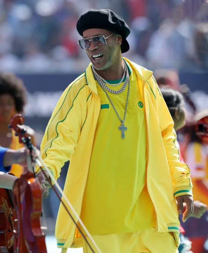 FIFA World Cup 2026 Halftime Show Ronaldinho Yellow Jacket For Sale