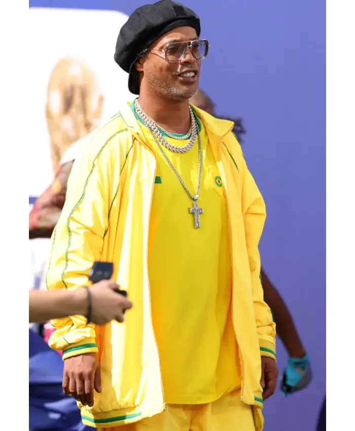 FIFA World Cup 2026 Halftime Show Ronaldinho Yellow Jacket