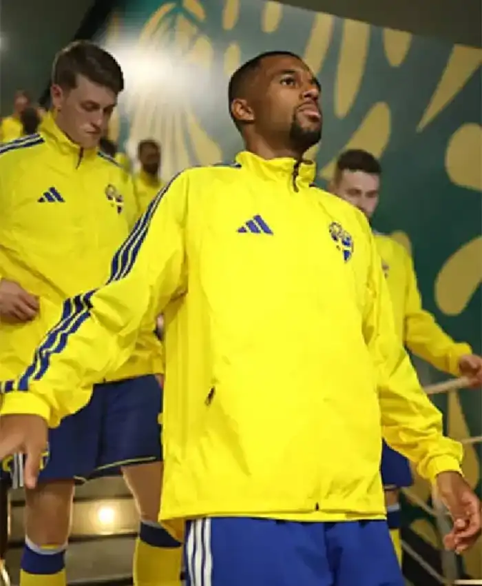 FIFA World Cup 2026 Sweden Home Anthem Jacket Front