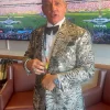FIFA World Cup Final 2026 Announcer Bruce Buffer Floral Blazer