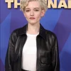 FIFA World Cup Final 2026 Julia Garner Leather Jacket Front