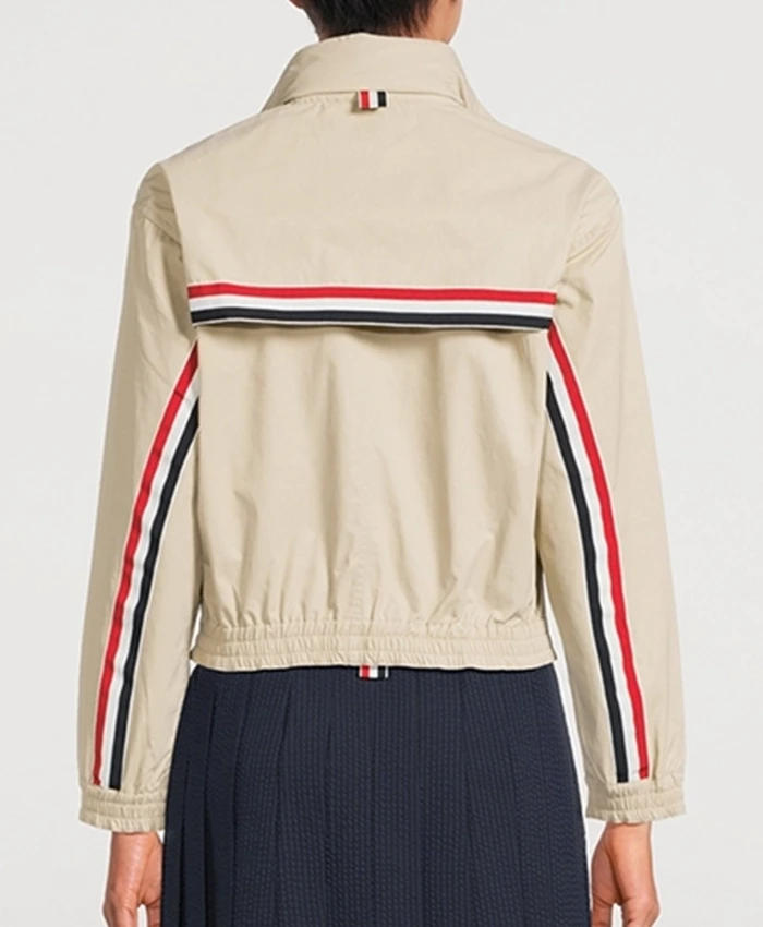 FIFA World Cup Final Halftime Show Melania Trump Beige Jacket Back