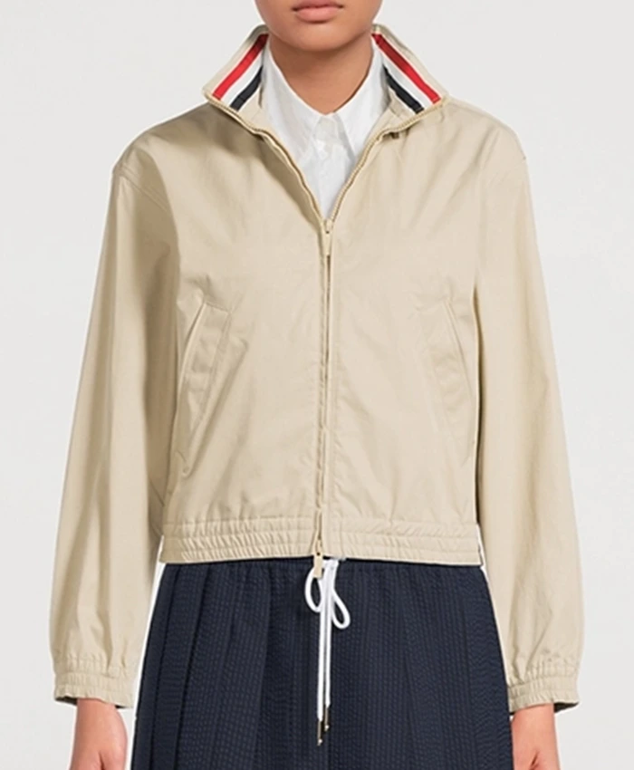 FIFA World Cup Final Halftime Show Melania Trump Beige Jacket Front