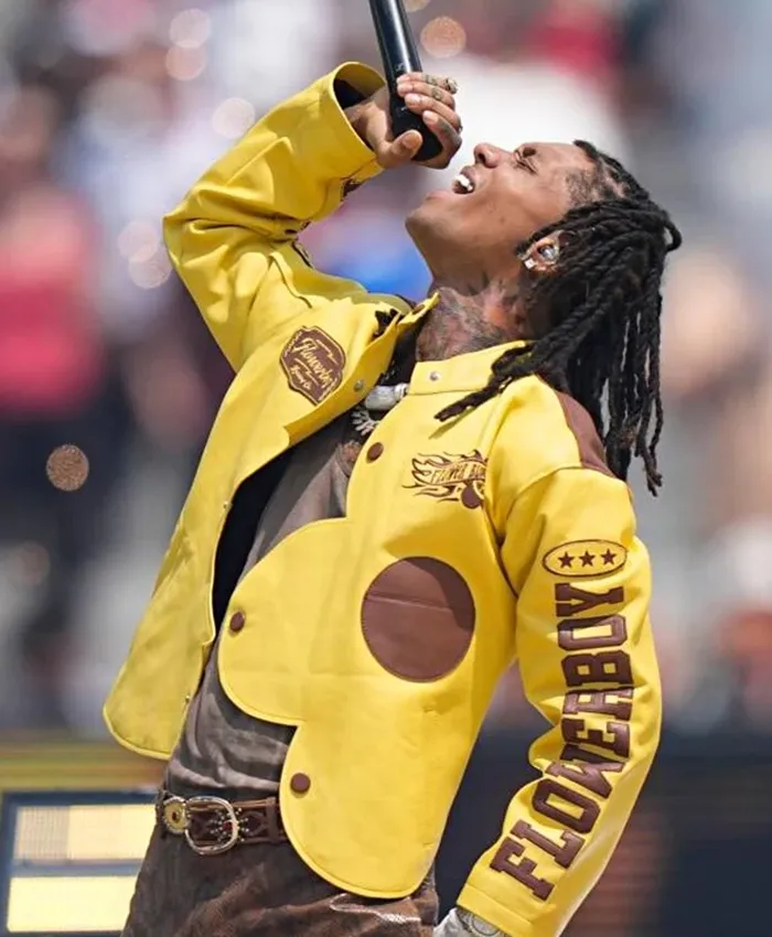 FIFA World Cup Final Halftime Show Swae Lee Flower Boy Jacket