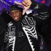 Ferg and Friends Fergie Baby Skeleton Leather Jacket For Sale