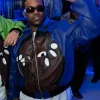 Ferg and Friends Party Artwork Leather Jacket