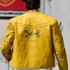 Ferran Torres Under Armour x 424 Leather Jacket Back