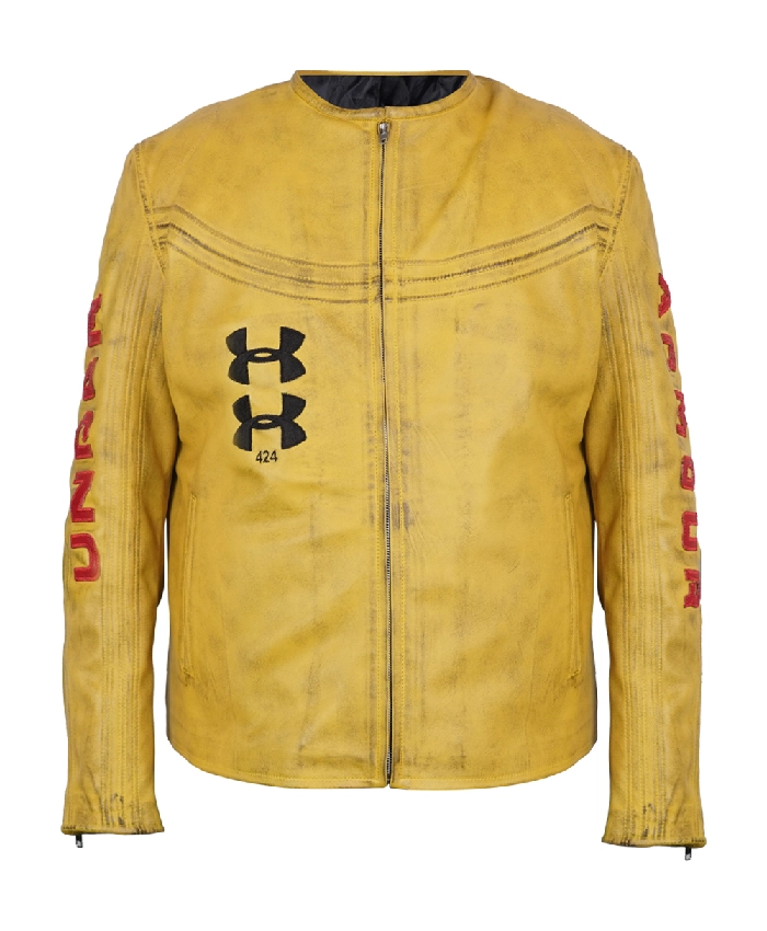 Ferran Torres Under Armour x 424 leather jacket
