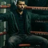 Fightland 2026 Howard Charles Black Jacket Front