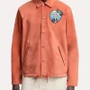 Gilga Farm x Moncler Peach Suede Jacket For Men and Women