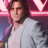 Grand Theft Auto VI Jason Blue Grey Blazer Front