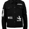 Halloween Michael Meyers Black Denim Jacket