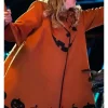 Halloween Nia Vardalos Pumpkin Coat For Sale