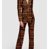 Halloween Pumpkin Women's Work Office Suit