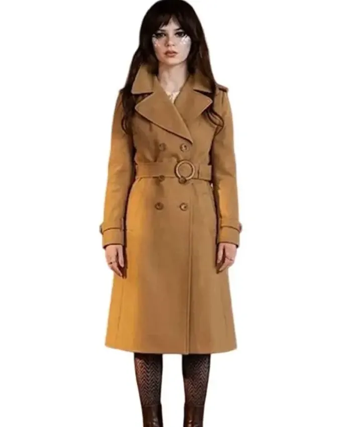 Her Private Hell 2026 Sophie Thatcher Brown Trench Coat For Sale