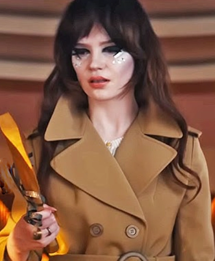 Her Private Hell 2026 Sophie Thatcher Brown Trench Coat