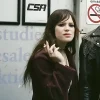 Her Private Hell 2026 Sophie Thatcher Burgundy Coat