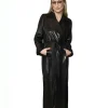I Want Your Sex Olivia Wilde Leather Trench Coat For Sale