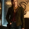 I Will Find You S01 Rachel Mills Leather Blazer For Sale